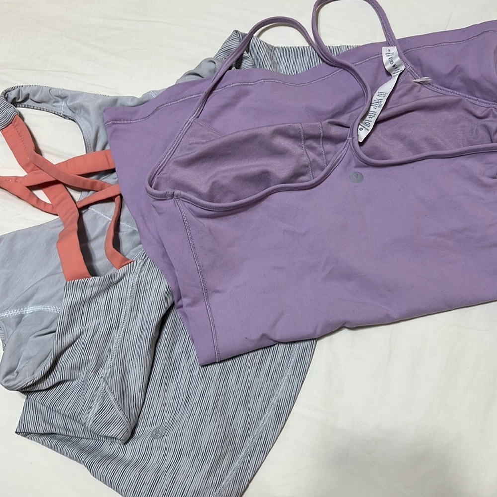 Lululemon athletica sleeveless top size 8
